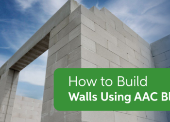 How to Build Walls Using AAC Blocks