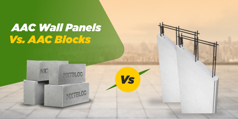 AAC Wall Panels Vs. AAC Blocks