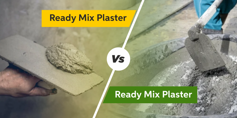 Ready Mix Plaster vs Site-Mixed Plaster