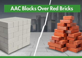 AAC Blocks Over Red Bricks