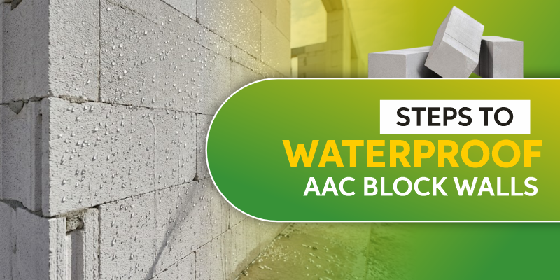 How to Waterproof AAC Block Walls